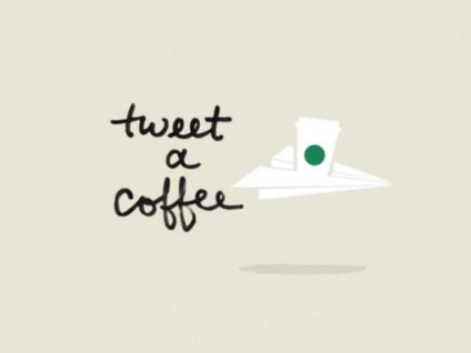 Tweets pagam café na Starbucks