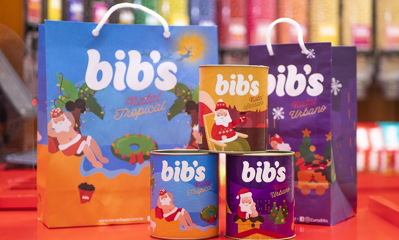 Quiosques Bib’s apostam em itens presenteáveis para o Natal