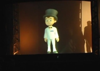 UAU! Mídia cria holografia para a Danone