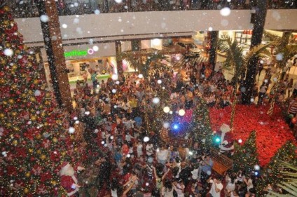 Disney e Neve são as atrações dos shoppings de Uberlândia