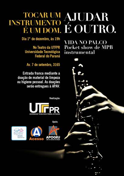 UTFPR será palco de espetáculo solidário