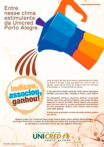 Martins e Andrade cria para Unicred Porto Alegre 