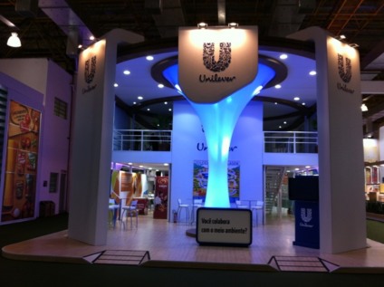 Bullet Eventos assina estande da Unilever na Apas