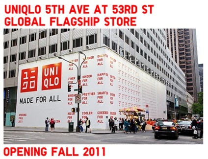 Uniqlo dá voz a clientes para promover nova loja