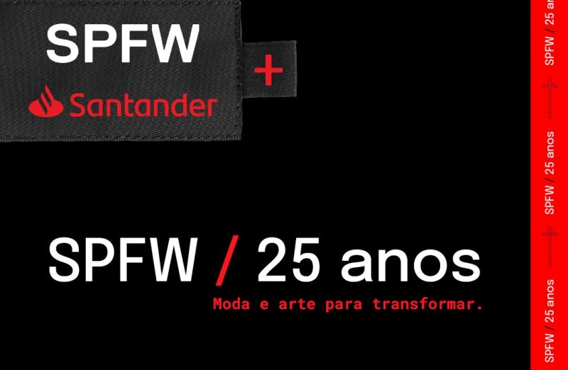 Santander apresenta comemorações dos 25 anos da SPFW