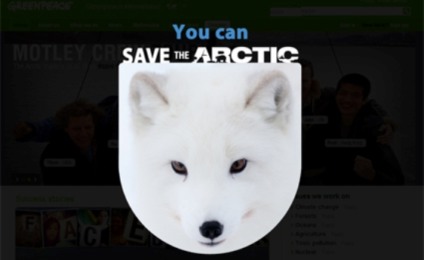 Greenpeace faz ação promo em prol dos ursos polares