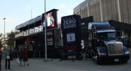 Coca-Cola Zero com mkt promo no Texas