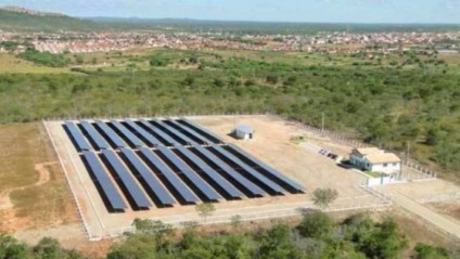 Ceará inaugura primeira usina solar comercial