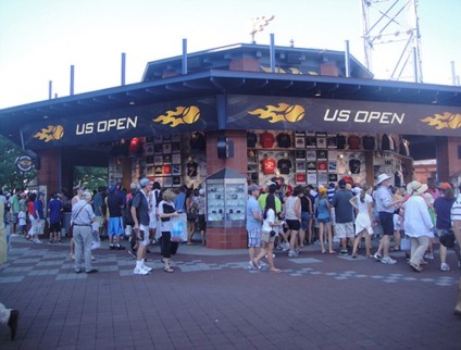 Merchandising é atração no US Open