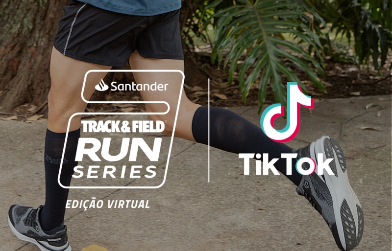 Track&Field e TikTok se unem em corrida virtual solidária Track&Field e TikTok se unem em corrida virtual solidária