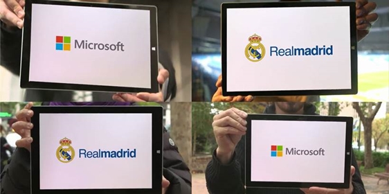Microsoft e Real Madrid C.F se unem em prol do clube
