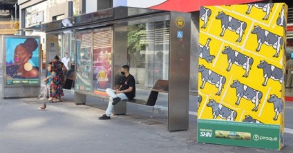 Piraquê cede espaços de publicidade para exposição de obras de arte