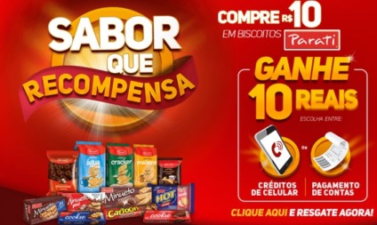"Sabor que recompensa" é com a Parati