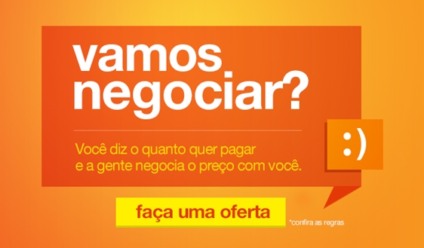 Americanas.com realiza a promo “Vamos Negociar” 