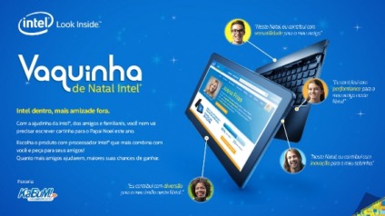 Intel apresenta a "Vaquinha de Natal"