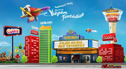 "Viagem Fantástica" na ação promocional da Leader
