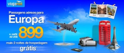 Hospedagem grátis na promo do ViajaNet