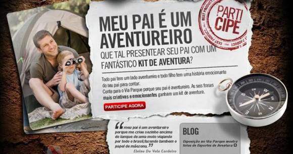 Via Parque estimula aventura entre pais e filhos   