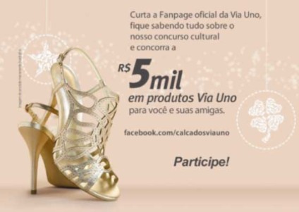 Via Uno realiza desejo em ação promocional