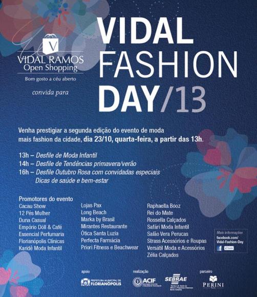 Vidal Fashion Day mostra as tendências da primavera-verão