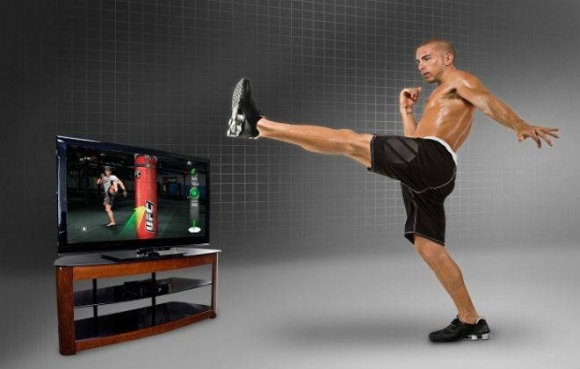 Videogame Fitness Show une jogos e esportes