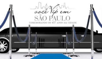 “Você VIP em São Paulo” na ação promocional da NET