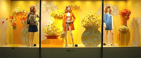 Uma boa vitrine atrai o consumidor