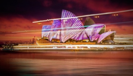 Sydney cheia de luzes e criatividade