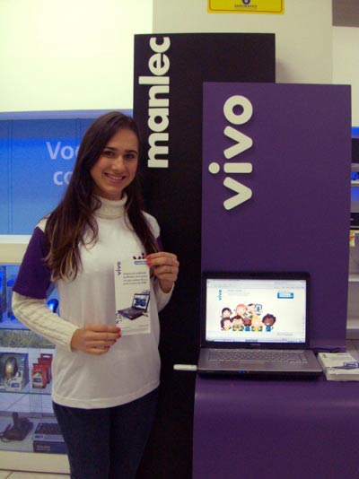 Scalinatta ativa Vivo 3G em POA