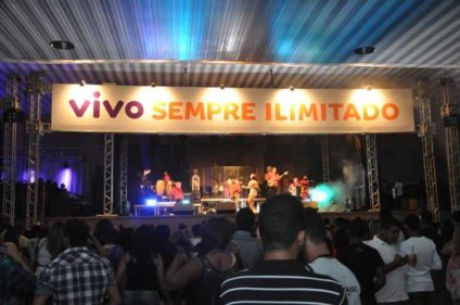 Vivo leva show de recarga ao Nordeste