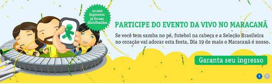 Vivo apresenta "Maraca Eu Vou"