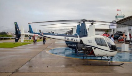 Heli Show leva empresas e helicópteros à Raia Olímpica