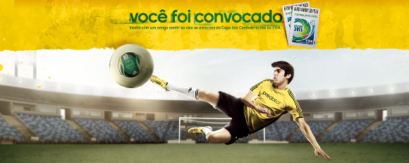Adidas leva à Copa das Confederações