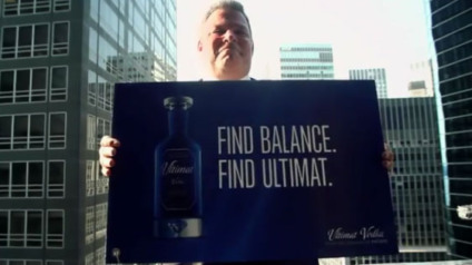 Vodka Ultimat surpreende trabalhadores