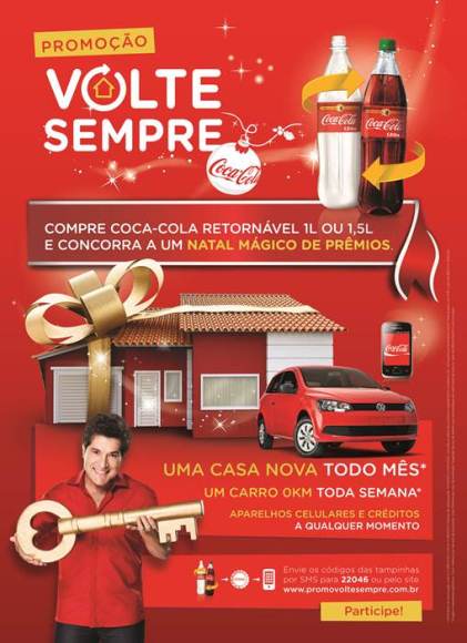 Coca-Cola anuncia "Volte Sempre"