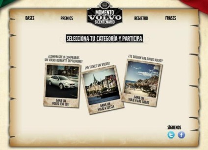 Volvo com ação promocional no México