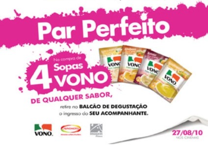 Vono e Imagem Filmes parceiros em ação promocional