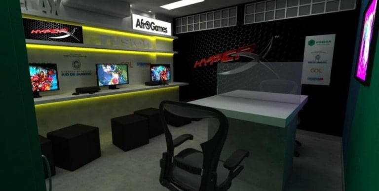 AfroGames inova com sala de stream em parceria com HyperX