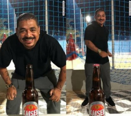 Vampeta e Kaiser criam versão irreverente do #BottleCapChallenge