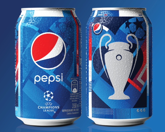 Pepsi traz ao Brasil latas comemorativas da Uefa