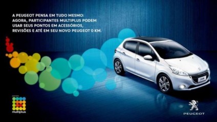 Peugeot e Multiplus fecham parceria no setor automotivo