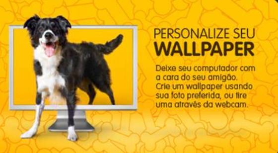Personalizando o wallpaper com Pedigree