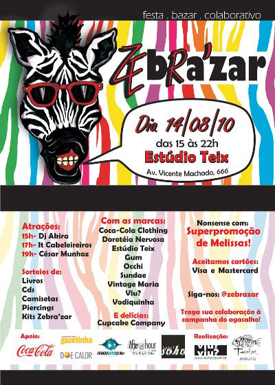 Coca-Cola patrocina Iº Zebra'zar