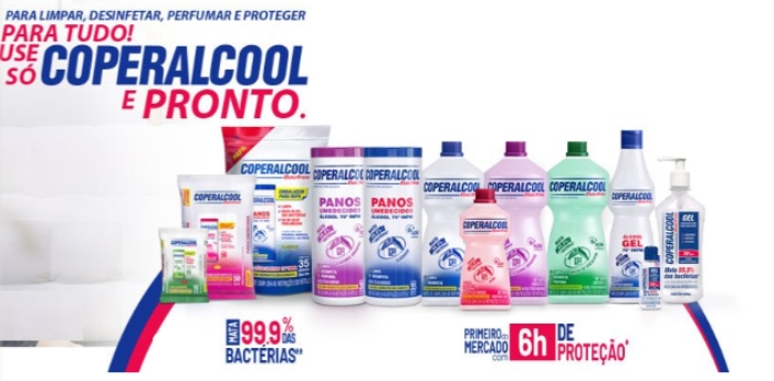 Coperalcool amplia linha de produtos