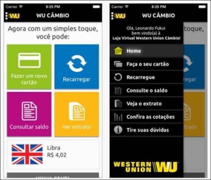 Western Union lança aplicativo para clientes de câmbio