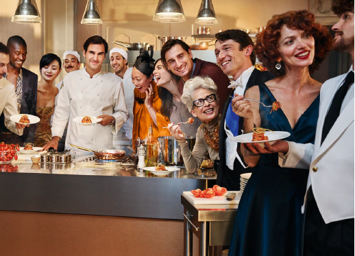 Barilla estreia nova campanha com Roger Federer