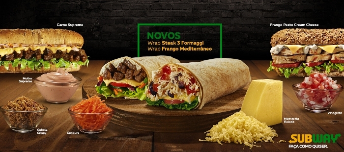 Subway cria campanha para divulgar o Fresh Now