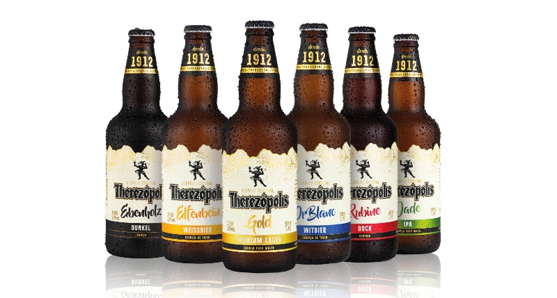 Cerveja Therezópolis ganha novos rótulos e garrafas 