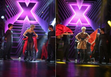 Xuxa na passarela em evento da Monange