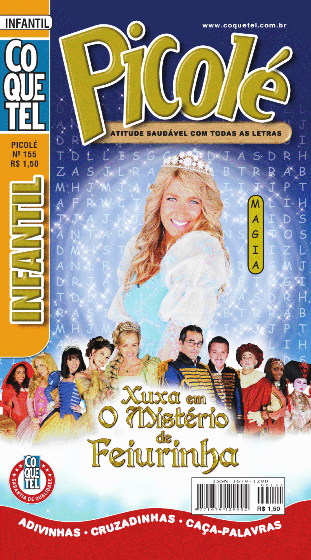 Coquetel e Xuxa lançam concurso cultural Coquetel e Xuxa lançam concurso cultural